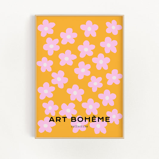 Art Boheme-Pink Bloom Garden | Veska 21×30 cm
