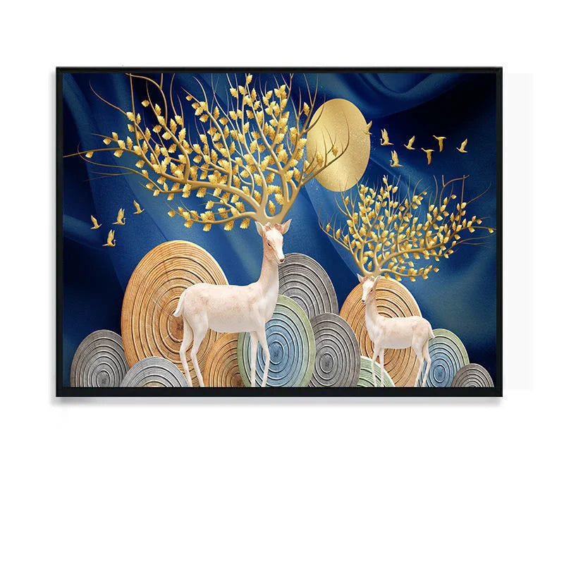 Art View Elegant Canvas Elektrisk Låda Täcke | Veska 19