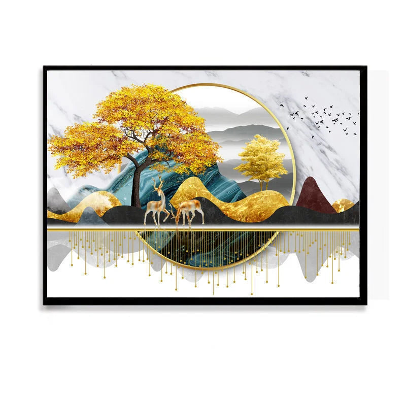 Art View Elegant Canvas Elektrisk Låda Täcke | Veska 21