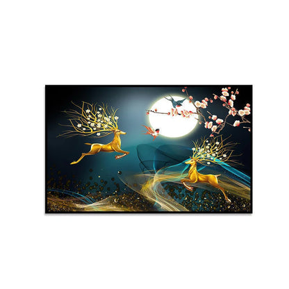 Art View Elegant Canvas Elektrisk Låda Täcke | Veska 4