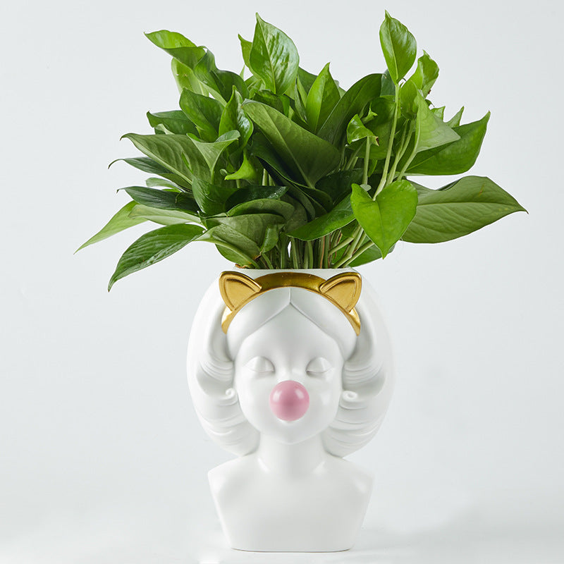 Artistic Portrait Vase | Veska