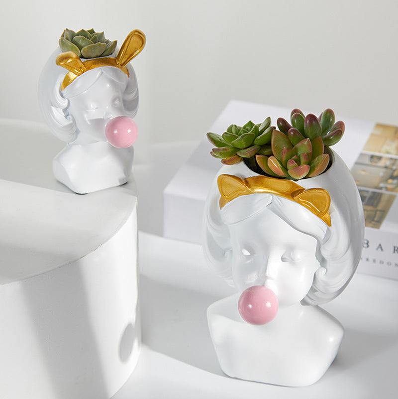 Artistic Portrait Vase | Veska