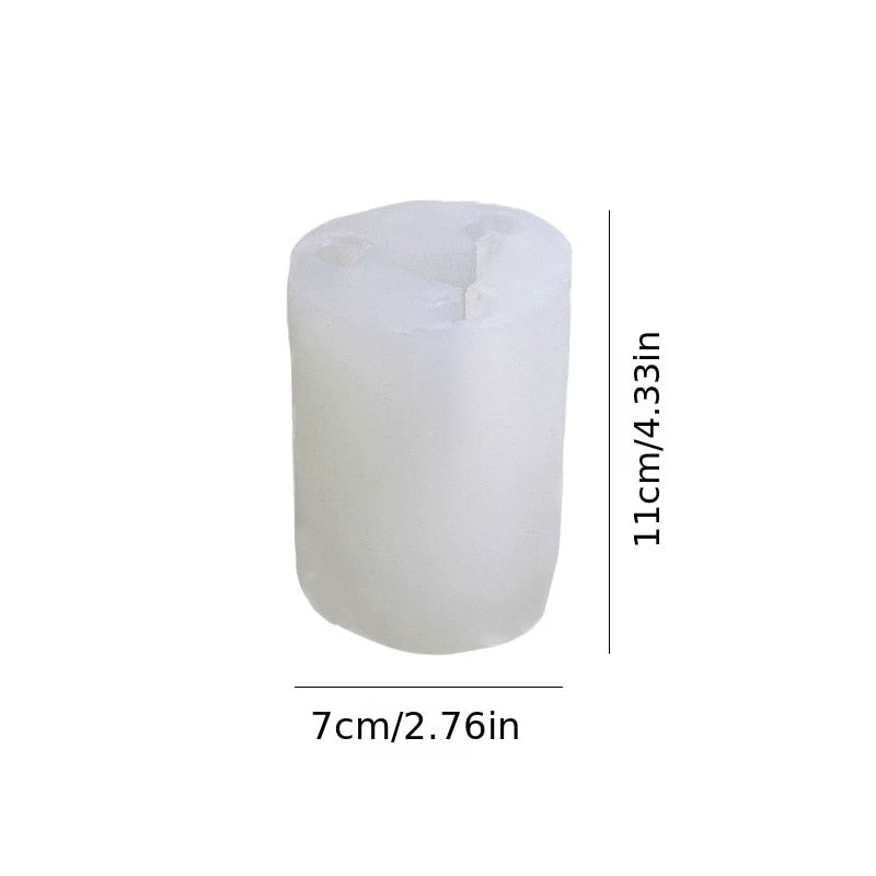 Artistisk DIY Tandform Unik Ljusform | Veska