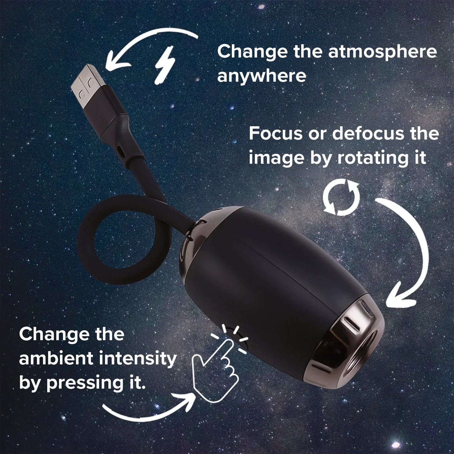 Astra USB Galaxy Projektor | Veska