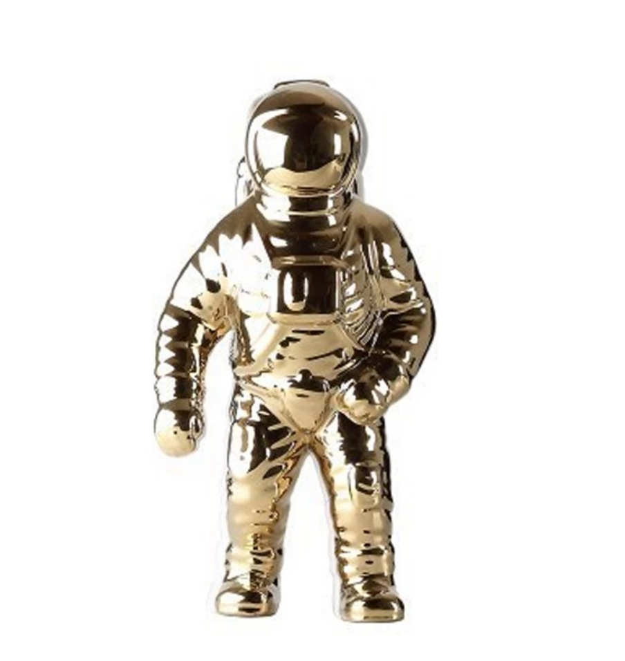 Astronaut Spaceman Vas - 3 Färger | Veska Guld