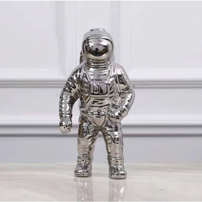 Astronaut Spaceman Vas - 3 Färger | Veska Silver