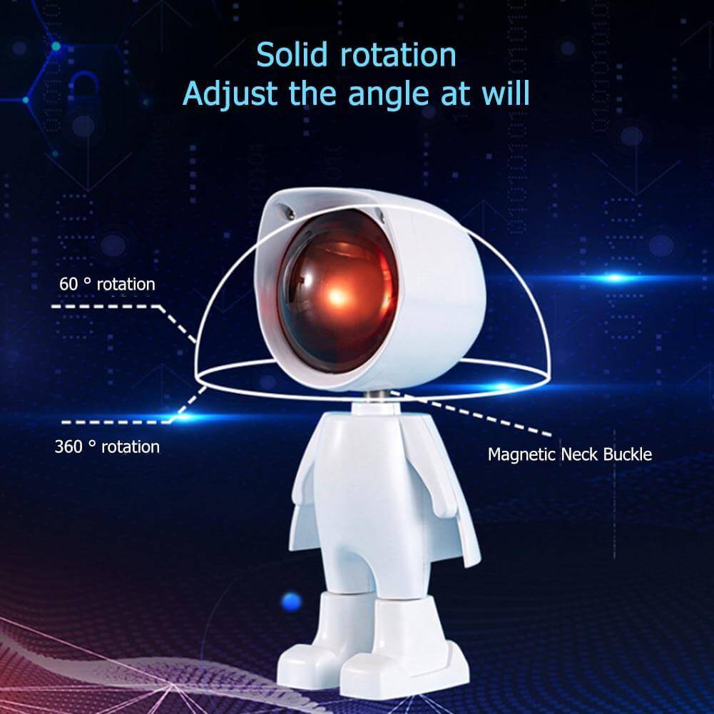 Atmosfärisk Solnedgång Robot Lampa LED | Veska