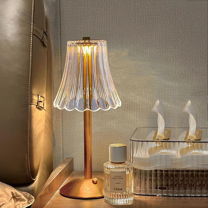 AuraGlow Bordslampa - Uppladdningsbar LED-lampa med dimmerfunktion | Veska