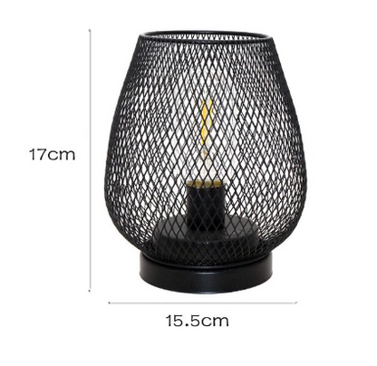 AuroraMesh Bordslampa Set – Industriell Stil med Varm Ambient Belysning | Veska