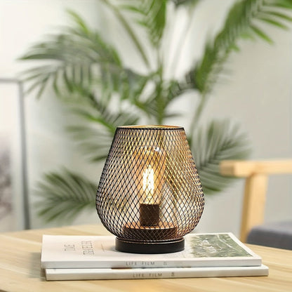 AuroraMesh Bordslampa Set – Industriell Stil med Varm Ambient Belysning | Veska