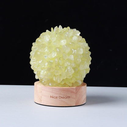 Aventurine Quartz Crystal Lamp | Veska