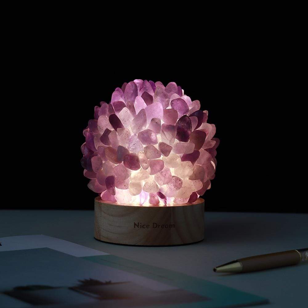 Aventurine Quartz Crystal Lamp | Veska