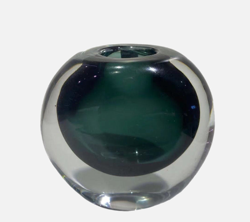 Babel lyxig vas gjord av Murano glas | Veska Liten Rauch Evergreen