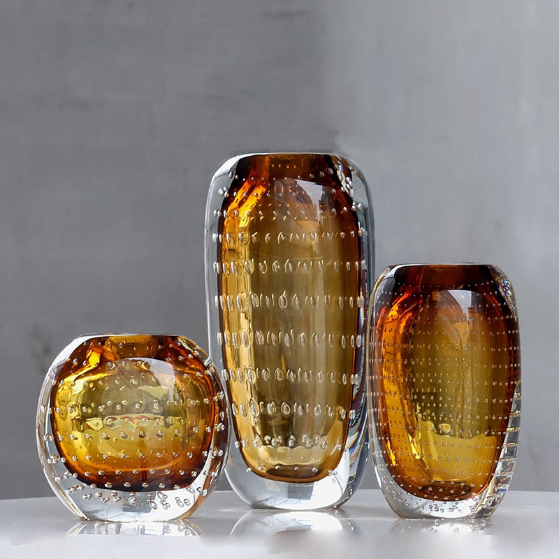 Babel lyxig vas gjord av Murano glas | Veska