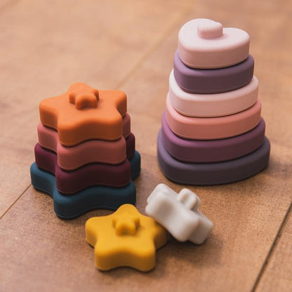 Baby Silikon Byggnads Stapel Smart Blockspel | Veska