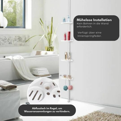 Badrums hylla, Perfekt organisering i badrummet | Veska