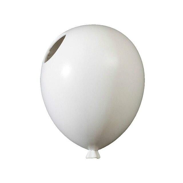 Ballongformad väggkruka | Veska Vit