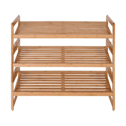 Bamboo 3-lager sko rack | Veska