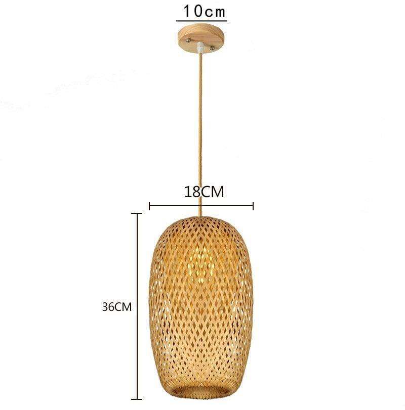 Bamboo Hängande Lampor | Veska B01