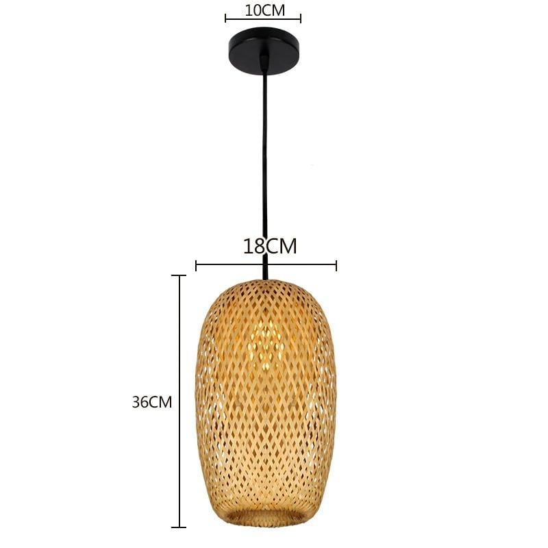 Bamboo Hängande Lampor | Veska B02
