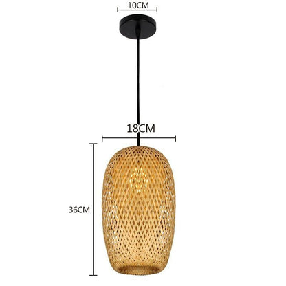 Bamboo Hängande Lampor | Veska B02