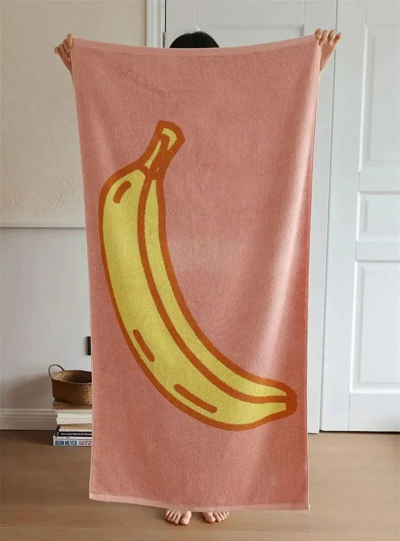 Banana Handduk | Veska Gul - Badhandduk