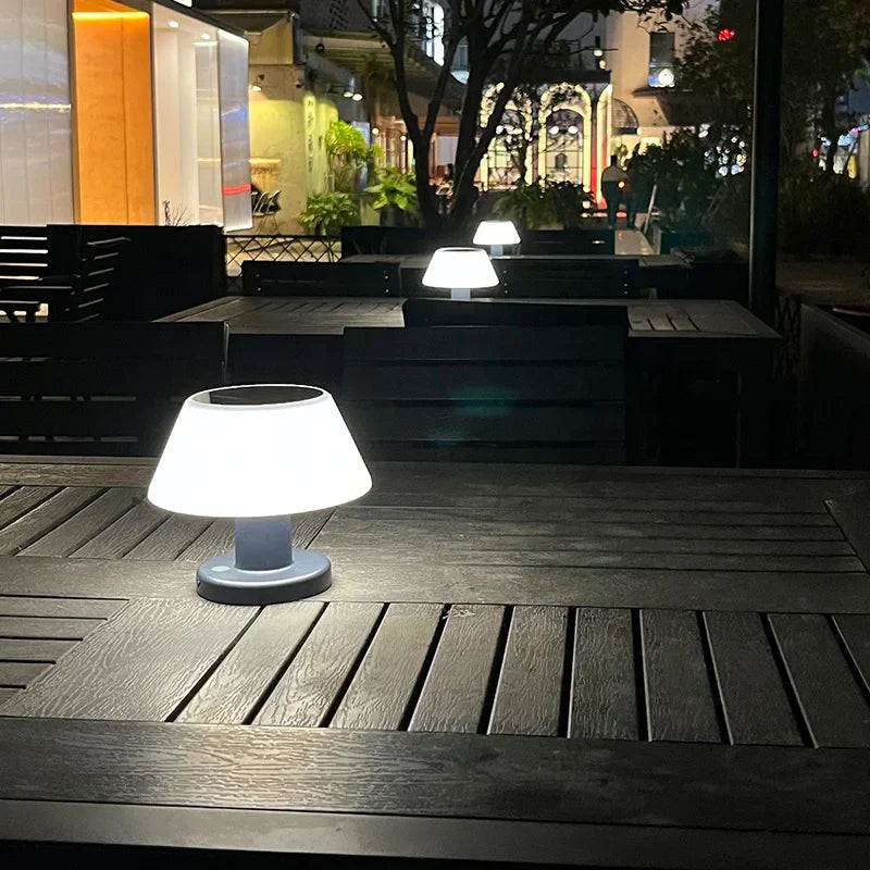 Bärbar bordslampa med lång arbetstid | Veska