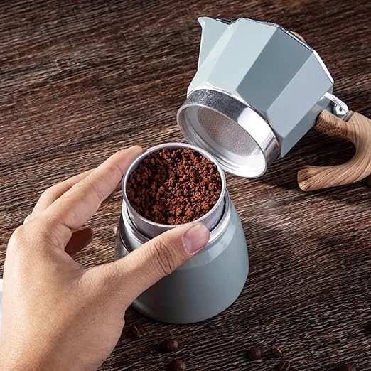 Bärbar Moka Kanna Äkta Espresso Överallt | Veska