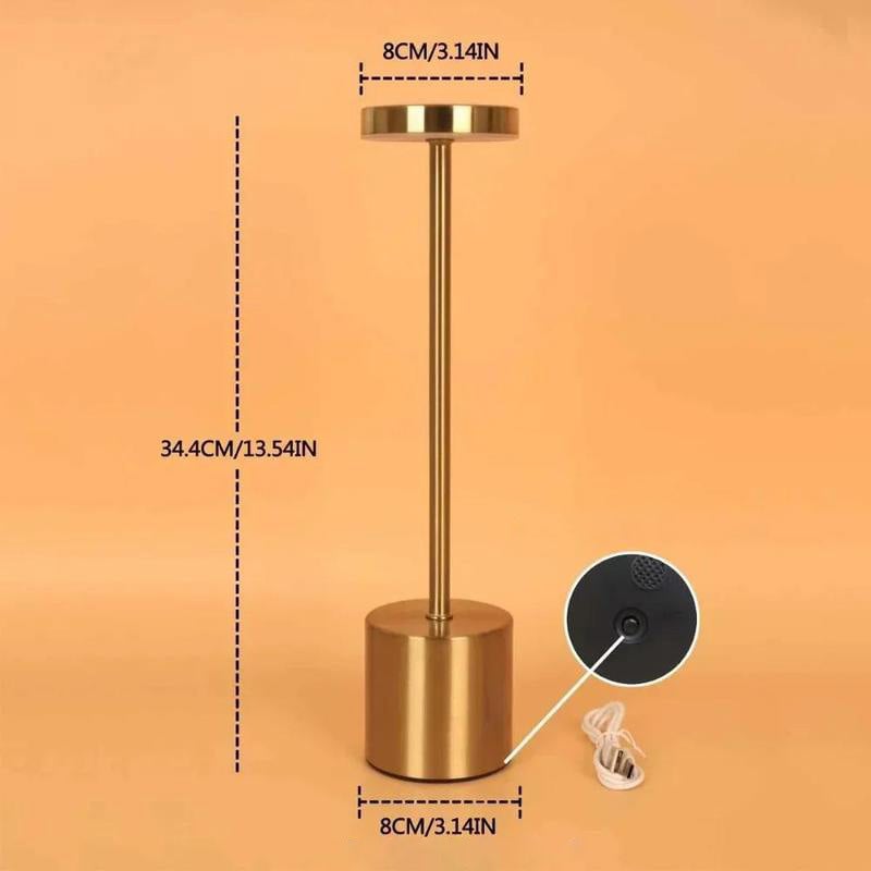 Bärbar uppladdningsbar LED-bordslampa | Veska