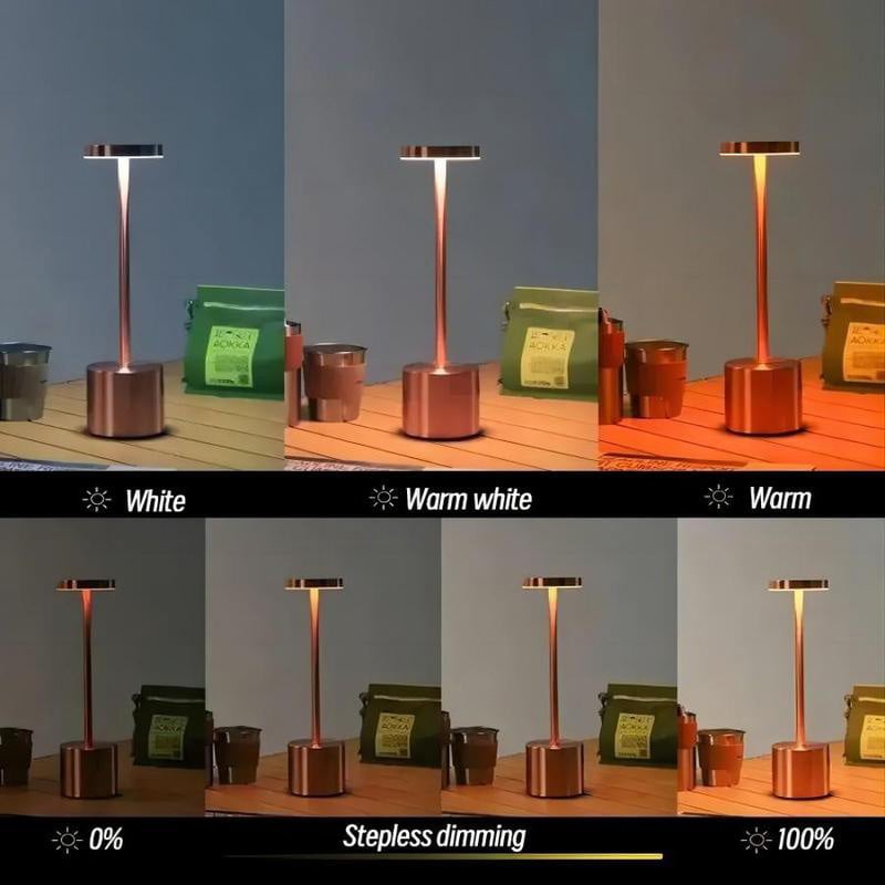 Bärbar uppladdningsbar LED-bordslampa | Veska