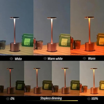 Bärbar uppladdningsbar LED-bordslampa | Veska