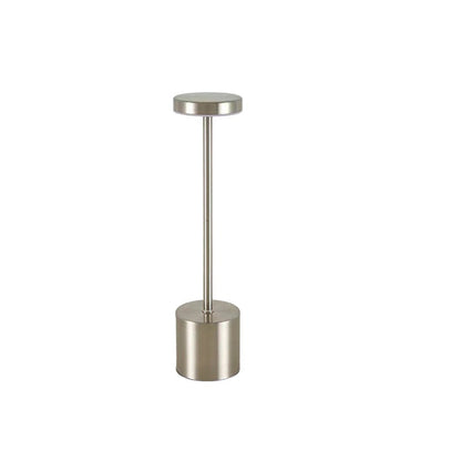 Bärbar uppladdningsbar LED-bordslampa | Veska Silver
