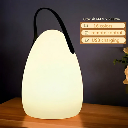 Bärbar Vattentät Trådlös Bordslampa - RadianceFlex | Veska