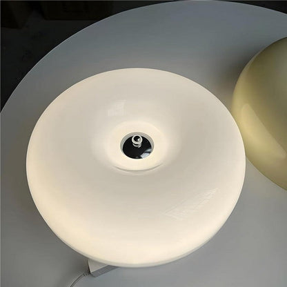 Bauhaus Donut VÄGG LAMPA & BORD LAMPA | Veska Vit Bordslampa