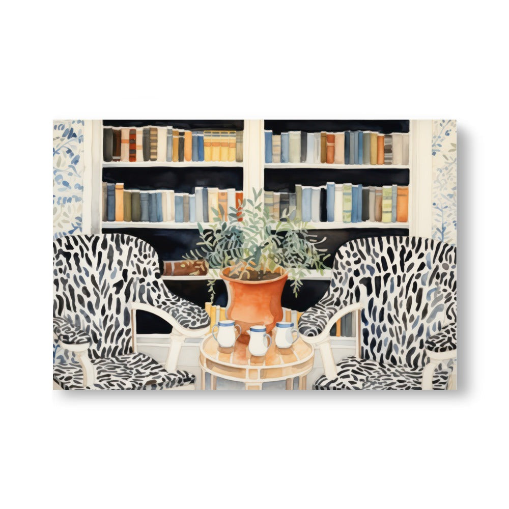 Bibliotek | Veska 61×91 cm