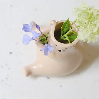 Björnen med blomvas | Veska