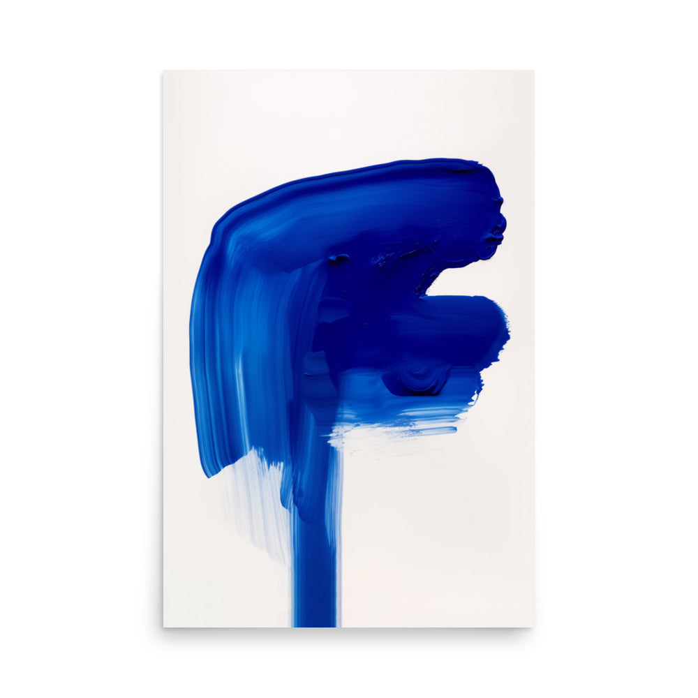 Blå Borste | Veska 24″×36″