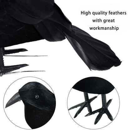 Black Crow Halloween Hem Dekor | Veska