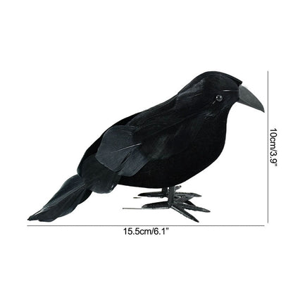 Black Crow Halloween Hem Dekor | Veska