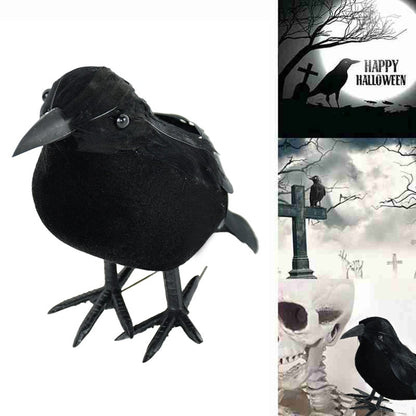 Black Crow Halloween Hem Dekor | Veska