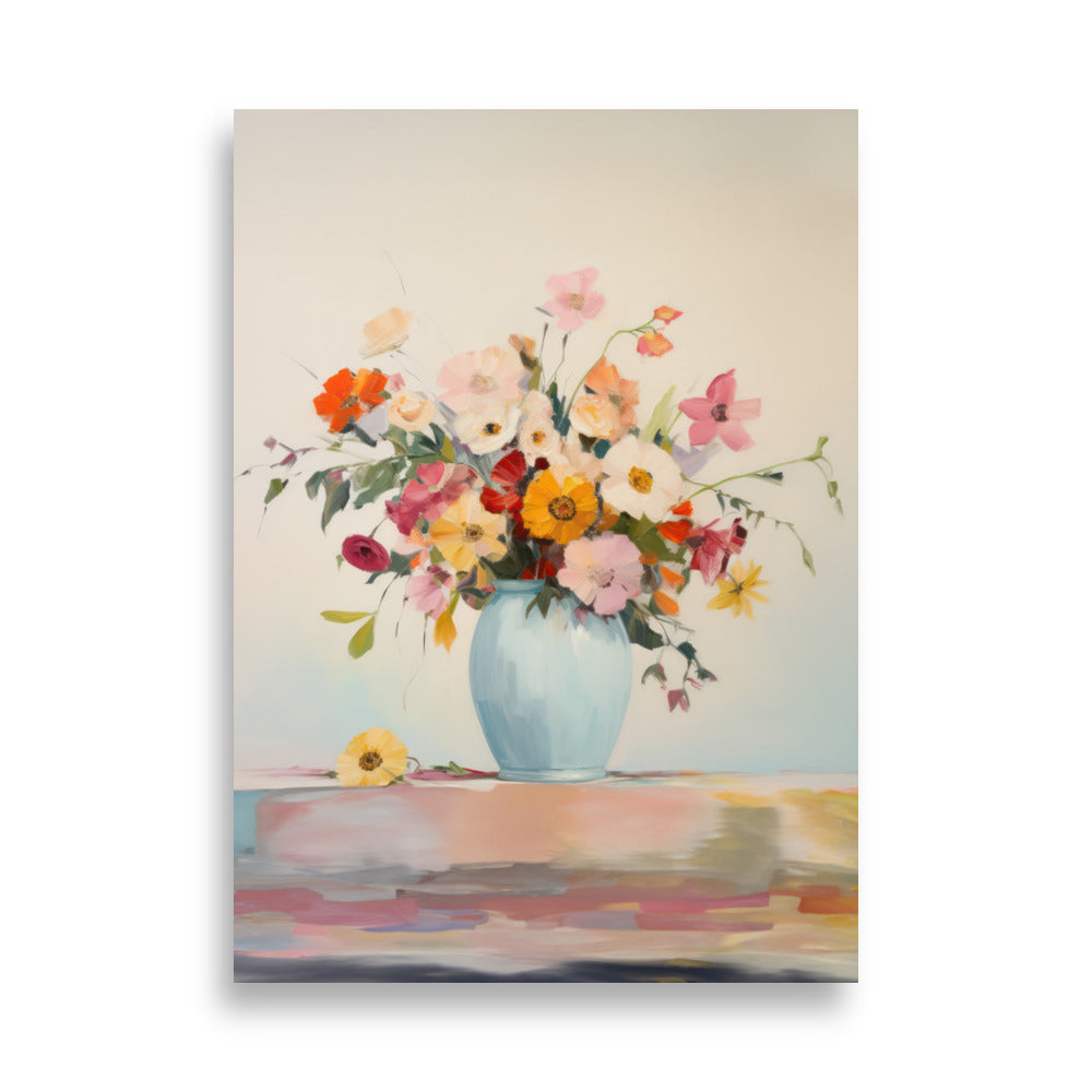 Blombukett | Veska 50×70 cm