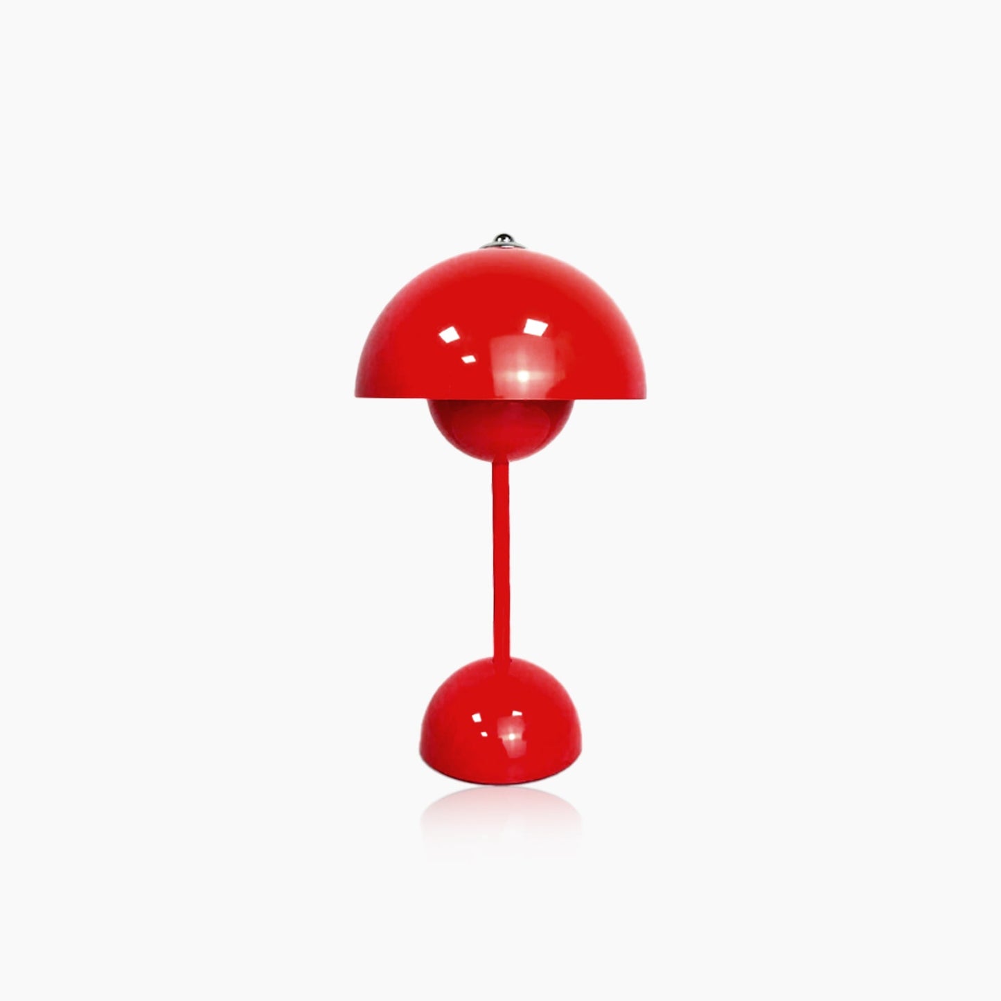 Blomkruka Bordslampa Utan Kabel | Veska Röd