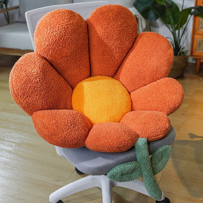 Blomkudde | Veska Orange