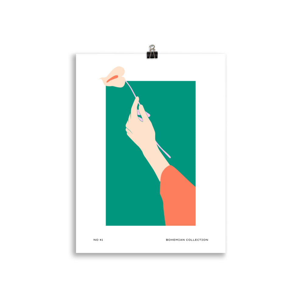 Blomma i min hand | Veska 30×40 cm