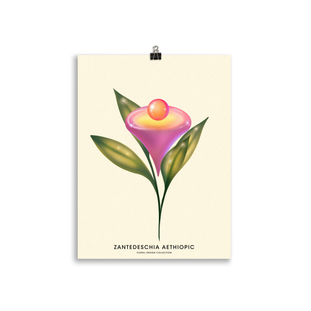 Blomma - Lila | Veska 30×40 cm