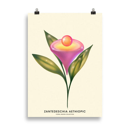 Blomma - Lila | Veska 50×70 cm