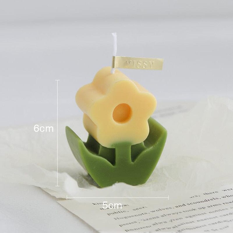 Blomma Ljus | Veska Gul