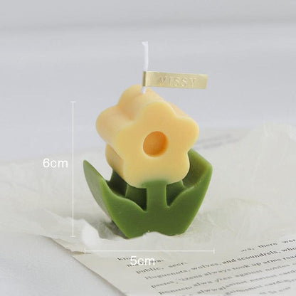 Blomma Ljus | Veska Gul