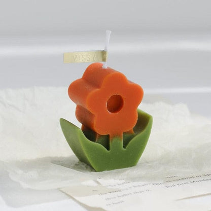 Blomma Ljus | Veska orange