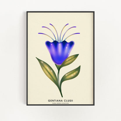 Blomma - Marin | Veska 21×30 cm